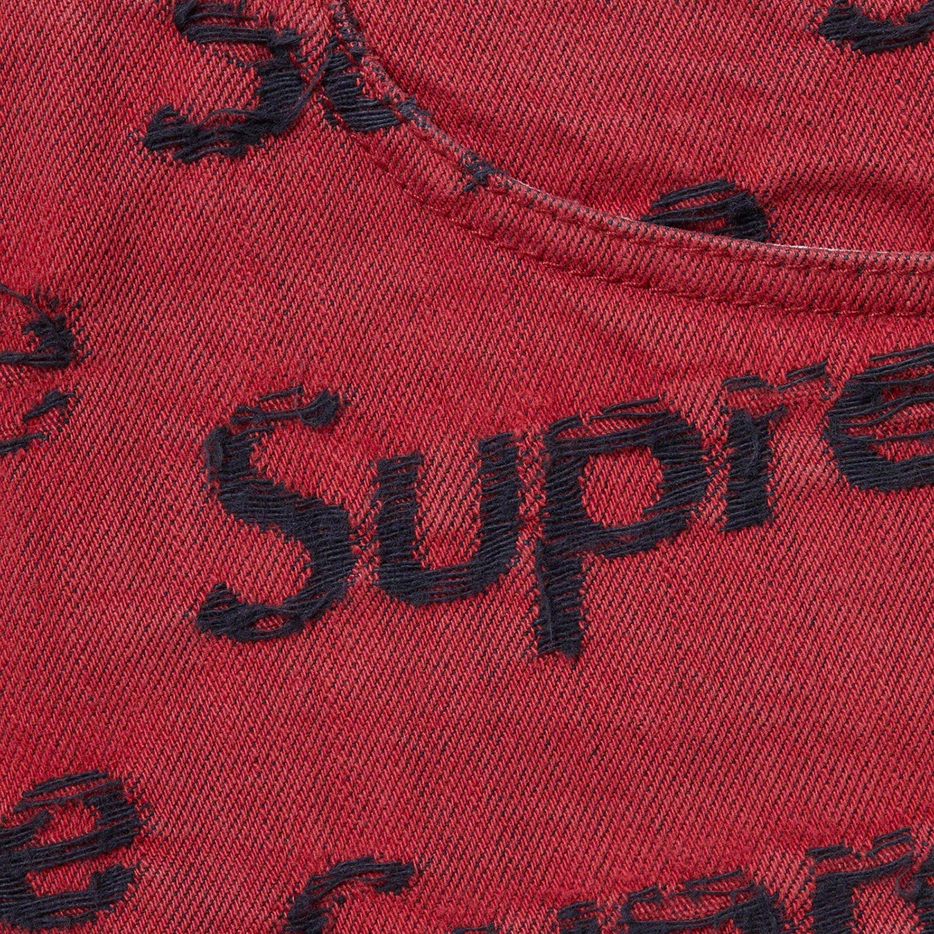 Frayed Logos Regular Jean view 11